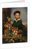 Boy with Still Life, c.1855 by Charles Baum