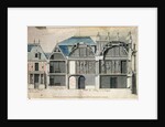 Cross-section of a wing of the Chateau de Versailles constructed by Louis Le Vau by French School