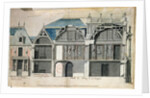 Cross-section of a wing of the Chateau de Versailles constructed by Louis Le Vau by French School