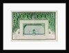 Ms 1307/47 Design for a water garden at Versailles by Andre Le Notre