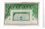 Ms 1307/47 Design for a water garden at Versailles by Andre Le Notre