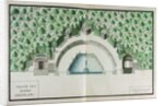 Ms 1307/52 Design for the Baths of Apollo at Versailles by Andre Le Notre