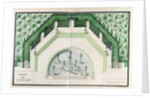 Ms 1307/40 Design for the Bassin de l'Encelade at Versailles by A. & Marsy G. and B. Le Notre