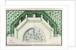 Ms 1307/40 Design for the Bassin de l'Encelade at Versailles by A. & Marsy G. and B. Le Notre
