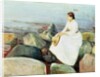 Inger on the Beach, or Evening by Edvard Munch