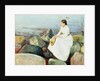 Inger on the Beach, or Evening by Edvard Munch