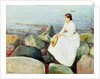 Inger on the Beach, or Evening by Edvard Munch