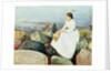 Inger on the Beach, or Evening by Edvard Munch