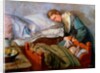 Sleeping Mother, 1883 by Christian Krohg