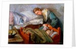 Sleeping Mother, 1883 by Christian Krohg