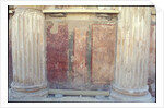 Colourful wall paintings from Herod's eastern palace by Roman