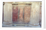 Colourful wall paintings from Herod's eastern palace by Roman