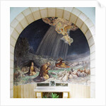 Angel of the Lord visits the Shepherds, Sanctuary of the Shepherd's Chapel, Bethlehem by Umberto Noni