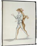 Werewolf costume for the 'Ballet de la Nuit' by French School