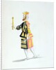 Janus costume for the 'Ballet de la Nuit' by Jean-Baptise Lully danced by Louis XIV, 23rd February 1653 by French School