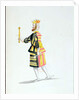 Janus costume for the 'Ballet de la Nuit' by Jean-Baptise Lully danced by Louis XIV, 23rd February 1653 by French School