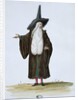 A Magician, theatrical costume design for the celebrations and parties of Louis XIV by Jean I (1640-1711) Berain
