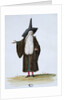 A Magician, theatrical costume design for the celebrations and parties of Louis XIV by Jean I (1640-1711) Berain