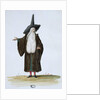 A Magician, theatrical costume design for the celebrations and parties of Louis XIV by Jean I (1640-1711) Berain