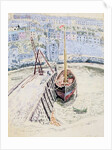 The 'Sans Pareil' in Brixham Harbour, c.1931 by Dora Carrington
