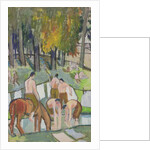 Soldiers at a Stream, 1920 by Dora Carrington