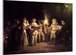 The Italian Comedy, c.1716 by Jean Antoine Watteau