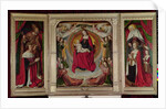 The Bourbon Altarpiece, c.1498 by Master of Moulins