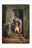 Maternal Care, 1855-57 by Jean-Francois Millet