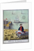 Ms 2848 The Marine Officer, from a series of French military costumes, 1768 by French School
