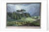 View of the Cedar Forests of Lebanon seen from the Tripoli Road, c.1800 by Louis Francois (after) Cassas