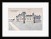Chateau de Chantilly by French School
