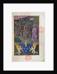 Ms 473 Judas kissing Christ by French School