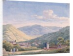 View of Bagni di Lucca, October 1813 by Elisa Bonaparte