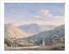 View of Bagni di Lucca, October 1813 by Elisa Bonaparte