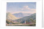 View of Bagni di Lucca, October 1813 by Elisa Bonaparte