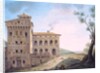 Italian palace by French School