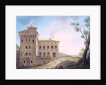 Italian palace by French School