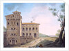 Italian palace by French School