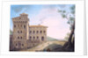 Italian palace by French School
