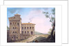 Italian palace by French School
