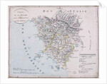 Map of Tuscany by French School