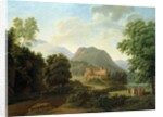 Tuscan Landscape, 1827 by Jean Victor Bertin
