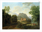 Tuscan Landscape, 1827 by Jean Victor Bertin