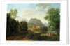 Tuscan Landscape, 1827 by Jean Victor Bertin