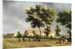 Landscape in Ile-de-France with Harvesters, 1802 by Jean Joseph Xavier Bidauld