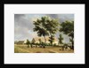 Landscape in Ile-de-France with Harvesters, 1802 by Jean Joseph Xavier Bidauld