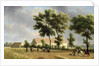 Landscape in Ile-de-France with Harvesters, 1802 by Jean Joseph Xavier Bidauld