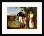 General Rossetti Commandant of Naples and his Family, c.1813 by Guillaume Descamps