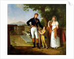 General Rossetti Commandant of Naples and his Family, c.1813 by Guillaume Descamps