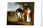 General Rossetti Commandant of Naples and his Family, c.1813 by Guillaume Descamps